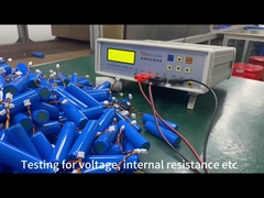 خطوات الاختبار بعد تجميع البطارية