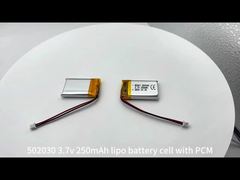 خلية بطارية ليثيوم بوليمر RESKY LP502030 3.7 فولت 250 مللي أمبير في الساعة