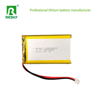 شراء بطاريات الليثيوم الشمسية البوليمر ليبو 805080 3.7V 4000mAh online manufacture