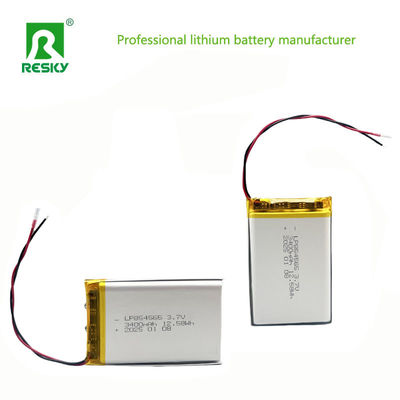 شراء 3.7 فولت 3400mAh بطارية الليثيوم البوليمر حزمة 854565 بطارية ليبو للمكالمة الرقمية online manufacture