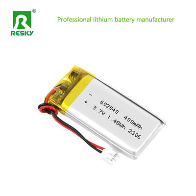 شراء خلية بطارية ليثيوم بوليمر 602040 400mAh 450mAh 3.7V 1.48wh طاقة ليبو ليثيوم بوليمر تصنيع عبر الإنترنت