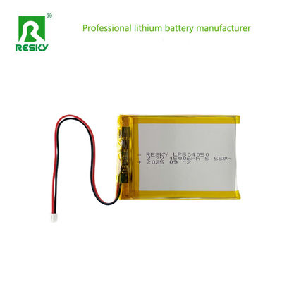 شراء Lithium Polymer Battery Cell 604050 3.7v 1500mAh 5.55wh Rechargeable Lipo Battery Pack تصنيع عبر الإنترنت