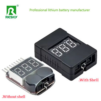 شراء Low Voltage Alarm Buzzer Battery Indicator For 1-8S Lithium Rechargeable Battery Pack تصنيع عبر الإنترنت