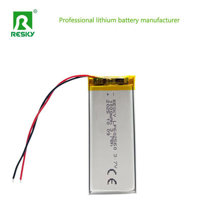 شراء Lifepo4 Battery Cell 602560 3.7v 4.2v 1000mAh 3.7wh Rechargeable Power Lithium Polymer Battery Pack تصنيع عبر الإنترنت