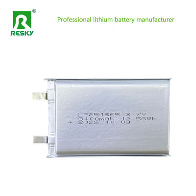 شراء Power Lithium Cell 3.7V 3400mAh 12.58wh Solar Lithium Ion Polymer Battery Pack تصنيع عبر الإنترنت