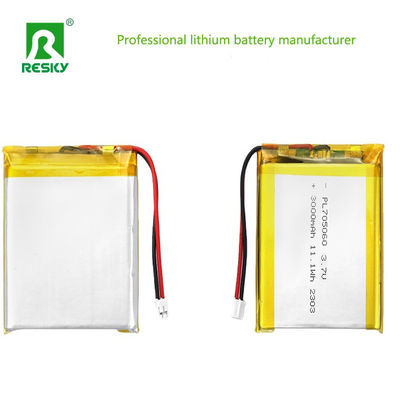 شراء Rechargeable Lifepo4 Battery Cell 705060 3000mAh 3.7V 3.8V Power Lithium Ion Polymer Batteries تصنيع عبر الإنترنت