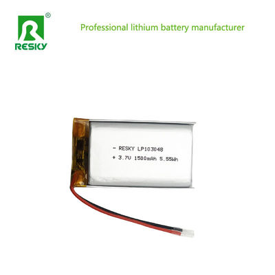 بطارية ليتيم بوليمر 3.7 فولت 1500mAh 103048 للأجهزة الرقمية