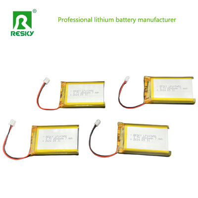 تخزين بطارية الليثيوم البوليمر 103450 3.7V 1800mAh للأجهزة الطبية