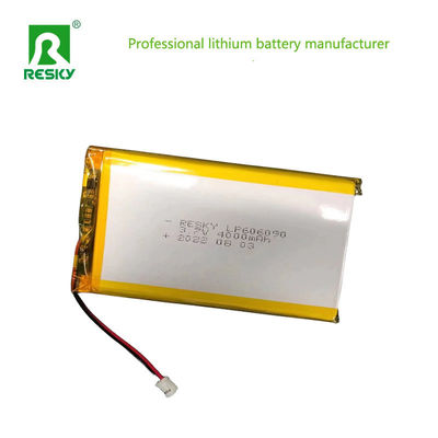 طاقة بطارية الليثيوم البوليمر خلية 606090 3.7 فولت 4.2 فولت 4000mAh 14.8Wh بطاريات ليبو