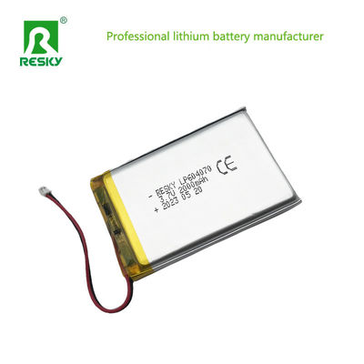جهاز طبي محمول خلايا الليبو 604070 3.7 فولت 2000mAh 7.4wh