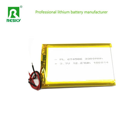 بطارية الليثيوم البوليمر المحمولة 104060 3000mAh 3.7V 4.2V بطاريات ليبو