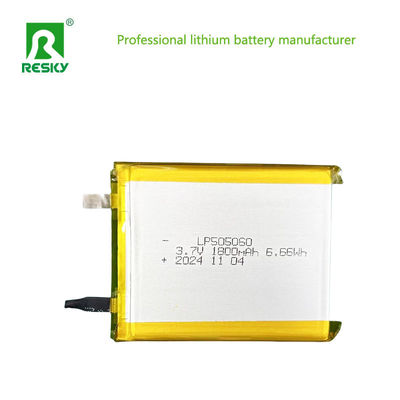 منظف الهواء بطارية الليثيوم البوليمر القابلة لإعادة الشحن 505060 3.7 فولت 1800mAh 2000mAh