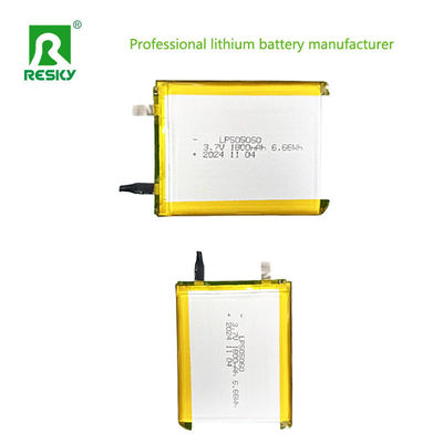 بطارية الليثيوم البوليمر القابلة لإعادة الشحن الخلية 505060 3.7V 1800mAh لأداة التجميل