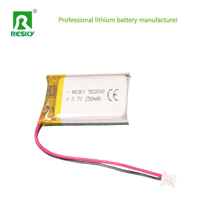 بطارية الليثيوم البوليمر ليبو 502030 3.7v 250mAh لمتحدث بلوتوث