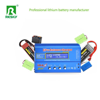 شاحن التوازن IMAX B6 RC 80W لـ LiFePO4 Lipo NiCd NiMH بطارية الليثيوم البوليمر