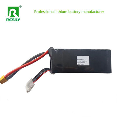 بطارية الليثيوم RC خفيفة الوزن 22.2V 2600mAh 6s 35c بطاريات الليثيوم البوليمر