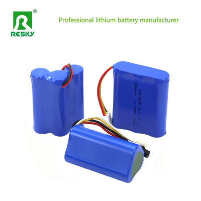 1s3p بطارية ليثيوم أيون 3.7 فولت 7800mAh 18650 بطاريات ليثيوم أيون الدراجة الضوء