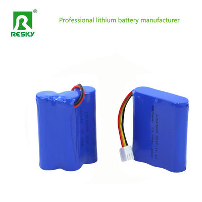 18650 3S1P بطاريات الليثيوم الطاقة 12 فولت 2000mAh للضوء LED