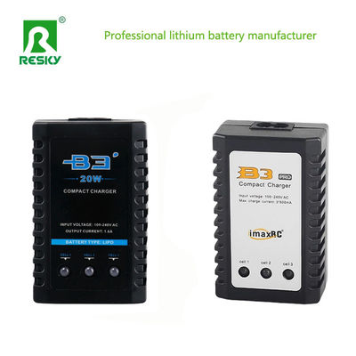20W Imax RC B3 شاحن 7.4V 11.1V 1.6A لليثيوم أيون RC بطارية الطائرات بدون طيار
