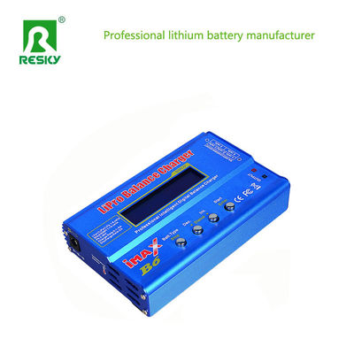 شاحن التوازن 80W 6A RC Imaxb6 لبطارية ليثيون / لي بوليمر / Mi-Mh Ni-CD بدون طيار