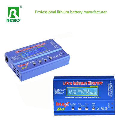 بطارية الليثيوم شاحن التوازن RC Imaxb6 80W 6A 7.4V 11.1V 14.8V 18.5V 22.2V
