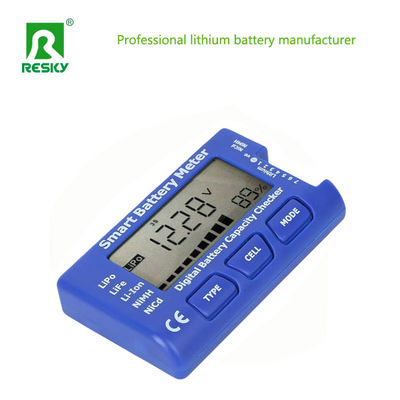 عداد بطارية ذكي متعدد الوظائف RC 5 في 1 مع اختبار تفريغ التوازن