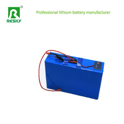 بطارية الدراجة الكهربائية الليثيوم آيون 15ah 48V ل 500W عربة الغولف الكهربائية