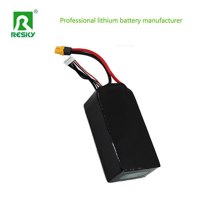 22.2v 6000mAh 133wh بطارية الليثيوم قابلة للإعادة الشحن الخلية 8545150 3.7v مع الحد الأقصى لتفريغ التيار 20c