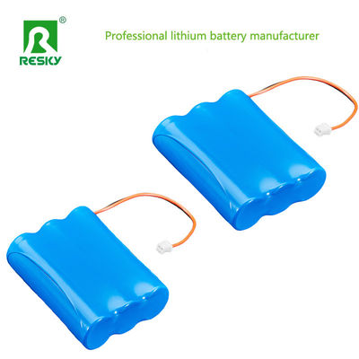 تخزين 18650 بطارية ليثيوم 11.1v 3500mAh بطارية الليثيوم قابلة لإعادة الشحن
