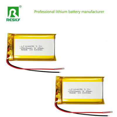 طاقة بطارية الليثيوم البوليمر 505060 2000mAh 7.4wh 3.7V للأجهزة الطبية